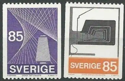 SCHWEDEN 1974 Mi-Nr. 864/65 ** MNH