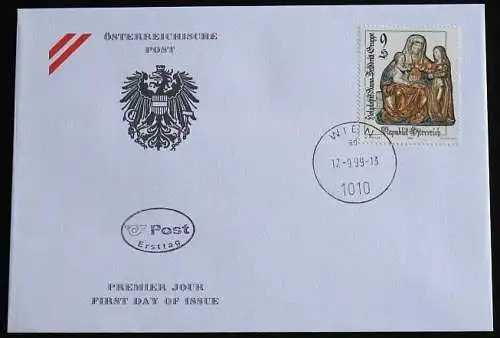 ÖSTERREICH 1999 Mi-Nr. 2291 FDC