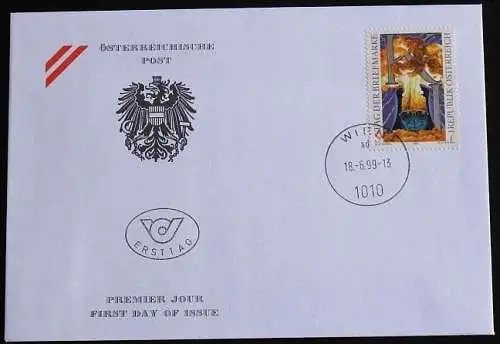 ÖSTERREICH 1999 Mi-Nr. 2289 FDC