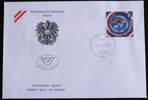 ÖSTERREICH 1999 Mi-Nr. 2279 FDC