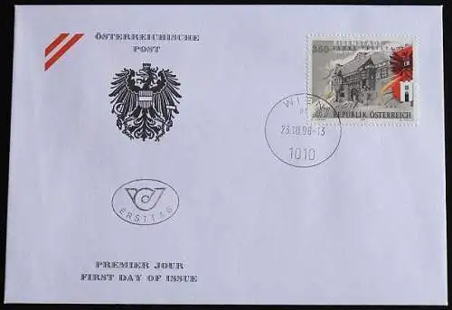 ÖSTERREICH 1998 Mi-Nr. 2267 FDC