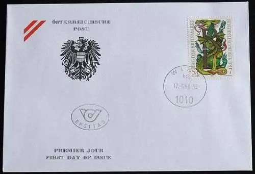 ÖSTERREICH 1998 Mi-Nr. 2260 FDC