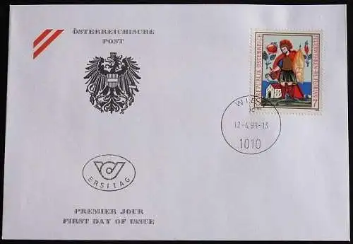 ÖSTERREICH 1998 Mi-Nr. 2251 FDC