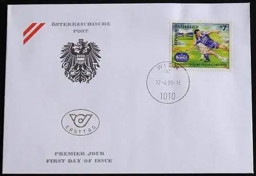 ÖSTERREICH 1998 Mi-Nr. 2250 FDC