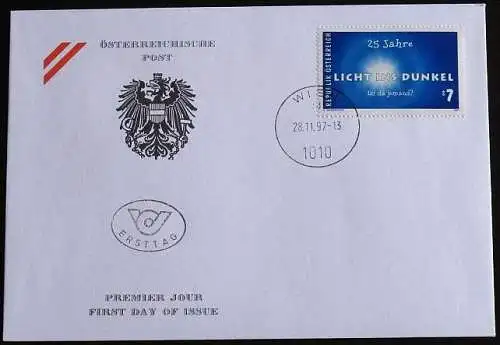 ÖSTERREICH 1997 Mi-Nr. 2238 FDC