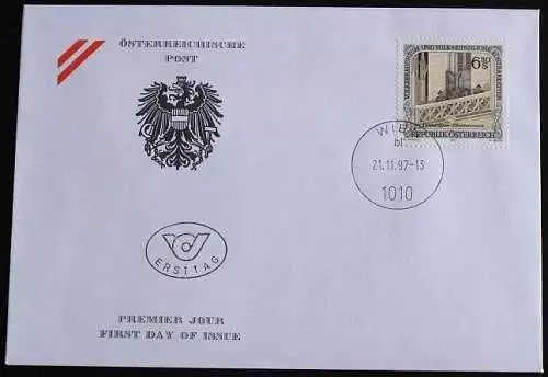 ÖSTERREICH 1997 Mi-Nr. 2237 FDC