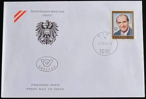 ÖSTERREICH 1997 Mi-Nr. 2235 FDC