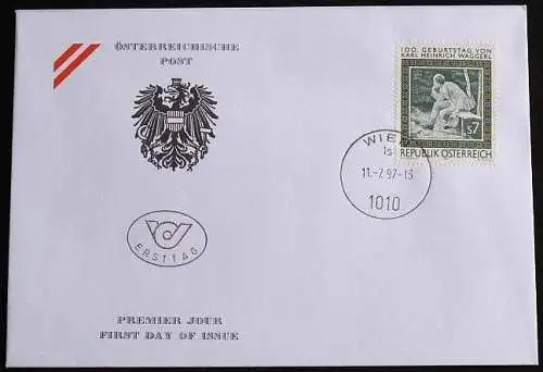 ÖSTERREICH 1997 Mi-Nr. 2228 FDC