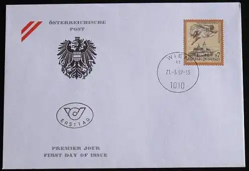 ÖSTERREICH 1997 Mi-Nr. 2212 FDC