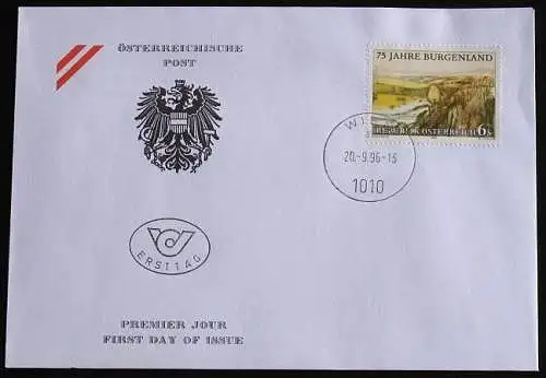 ÖSTERREICH 1996 Mi-Nr. 2193 FDC