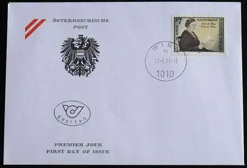 ÖSTERREICH 1996 Mi-Nr. 2189 FDC