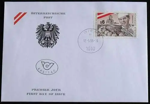 ÖSTERREICH 1996 Mi-Nr. 2188 FDC