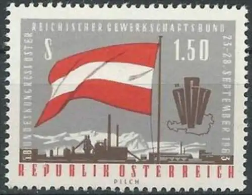 ÖSTERREICH 1963 Mi-Nr. 1132 ** MNH