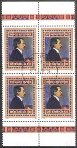 ÖSTERREICH 2008 Mi-Nr. 2781 Viererblock o used - aus Abo