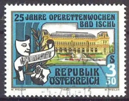 ÖSTERREICH 1985 Mi-Nr. 1820 o used - aus Abo