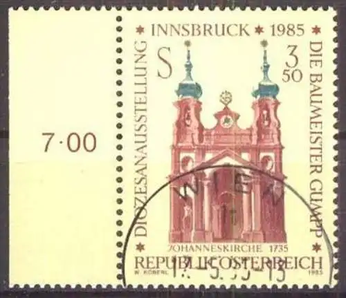 ÖSTERREICH 1985 Mi-Nr. 1815 o used - aus Abo