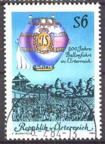 ÖSTERREICH 1984 Mi-Nr. 1787 o used - aus Abo