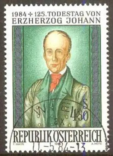 ÖSTERREICH 1984 Mi-Nr. 1774 o used - aus Abo