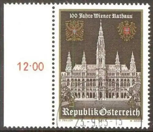 ÖSTERREICH 1983 Mi-Nr. 1752 o used - aus Abo