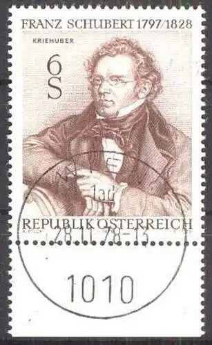ÖSTERREICH 1978 Mi-Nr. 1590 o used - aus Abo