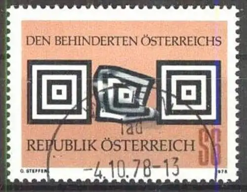 ÖSTERREICH 1978 Mi-Nr. 1585 o used - aus Abo