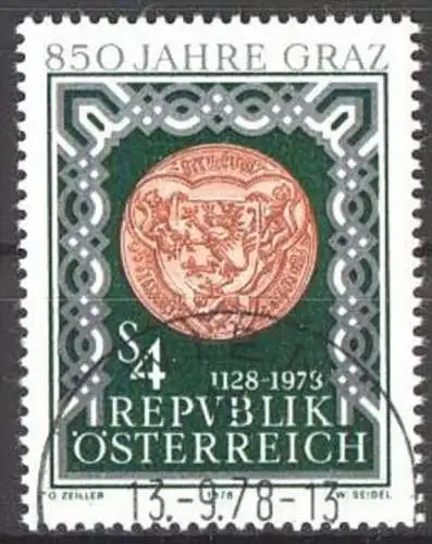 ÖSTERREICH 1978 Mi-Nr. 1583 o used - aus Abo
