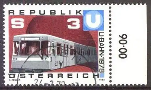 ÖSTERREICH 1978 Mi-Nr. 1567 o used - aus Abo