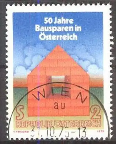 ÖSTERREICH 1975 Mi-Nr. 1497 o used - aus Abo