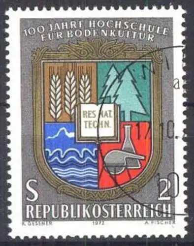 ÖSTERREICH 1972 Mi-Nr. 1401 o used - aus Abo