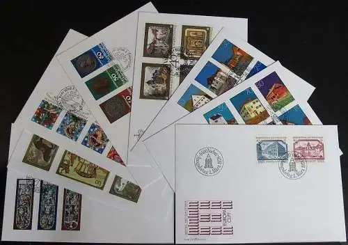 LIECHTENSTEIN 1978 Mi-Nr. 692 - 722 FDC JAHRGANG