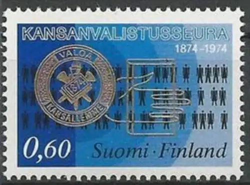 FINNLAND 1974 Mi-Nr. 751 ** MNH