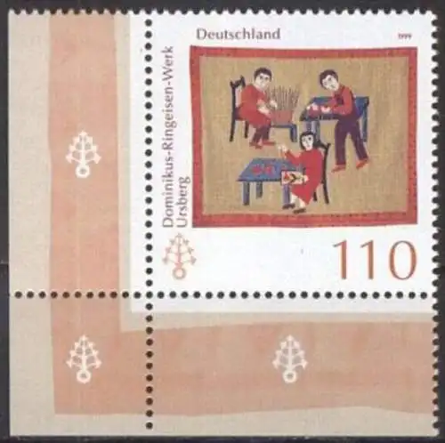 DEUTSCHLAND 1999 Mi-Nr. 2065 Eckrand ** MNH