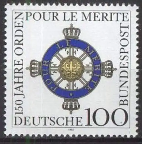 DEUTSCHLAND 1992 Mi-Nr. 1613 ** MNH