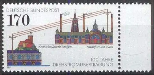 DEUTSCHLAND 1991 Mi-Nr. 1557 ** MNH