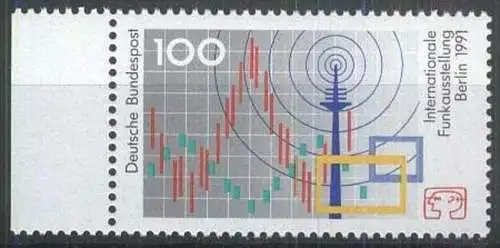 DEUTSCHLAND 1991 Mi-Nr. 1553 ** MNH