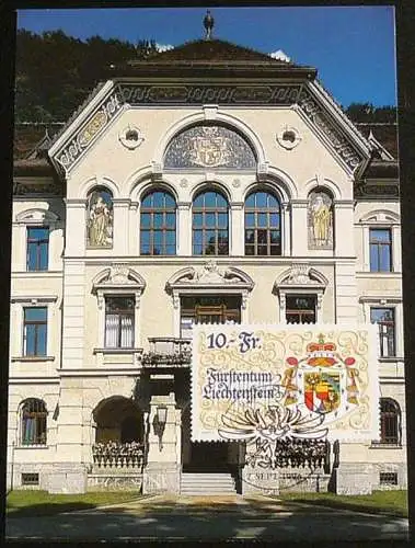 LIECHTENSTEIN 1996 Mi-Nr. 1136 Maximumkarte MK/MC 143