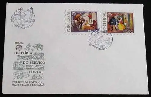 PORTUGAL 1979 Mi-Nr. 1441/42 y CEPT FDC