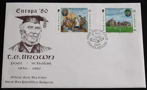 ILE OF MAN 1980 Mi-Nr. 164/65 CEPT FDC