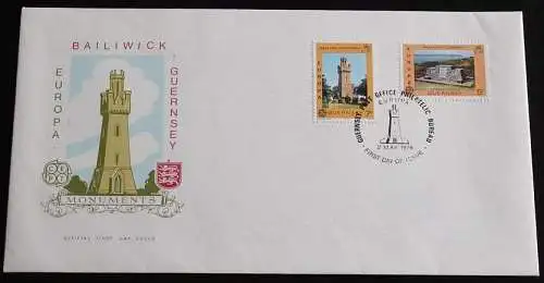 GUERNSEY 1978 Mi-Nr. 161/62 CEPT FDC