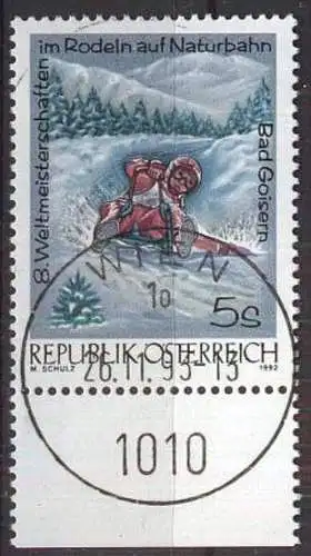 ÖSTERREICH 1992 Mi-Nr. 2050 o used - ABO-Ware