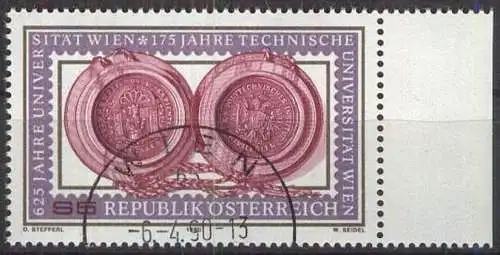 ÖSTERREICH 1990 Mi-Nr. 1984 o used - ABO-Ware