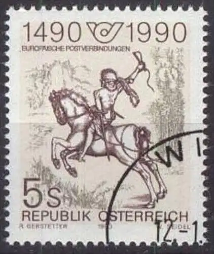 ÖSTERREICH 1990 Mi-Nr. 1978 o used - ABO-Ware