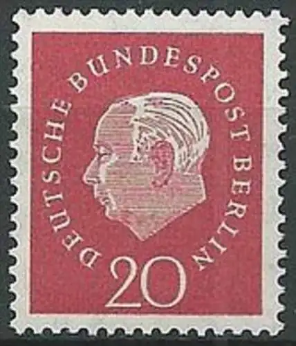 BERLIN 1959 Mi-Nr. 184 v ** MNH