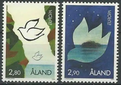 ALAND 1995 Mi-Nr. 100/01 ** MNH