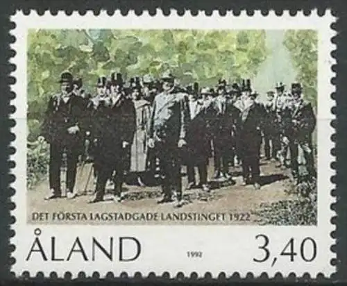 ALAND 1992 Mi-Nr. 63 ** MNH