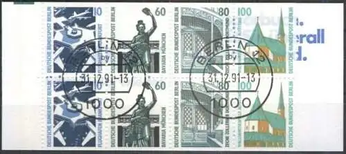 BERLIN 1989 Mi-Nr. MH 15 Markenheft/booklet o used