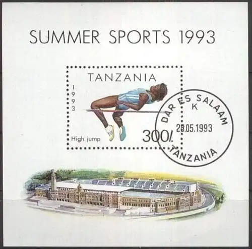 TANZANIA 1993 Mi-Nr. Block 212 o used