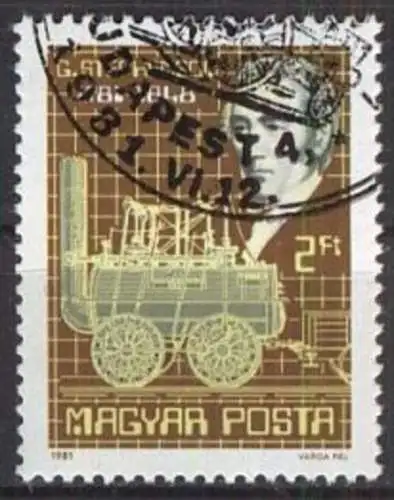 UNGARN 1981 Mi-Nr. 3502 A o used aus Abo