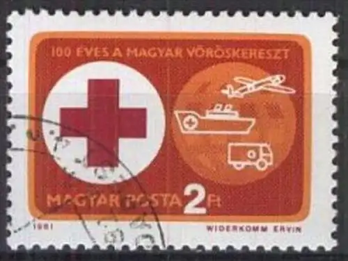 UNGARN 1981 Mi-Nr. 3495 A o used aus Abo