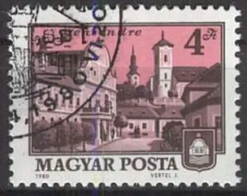 UNGARN 1980 Mi-Nr. 3441 A o used aus Abo